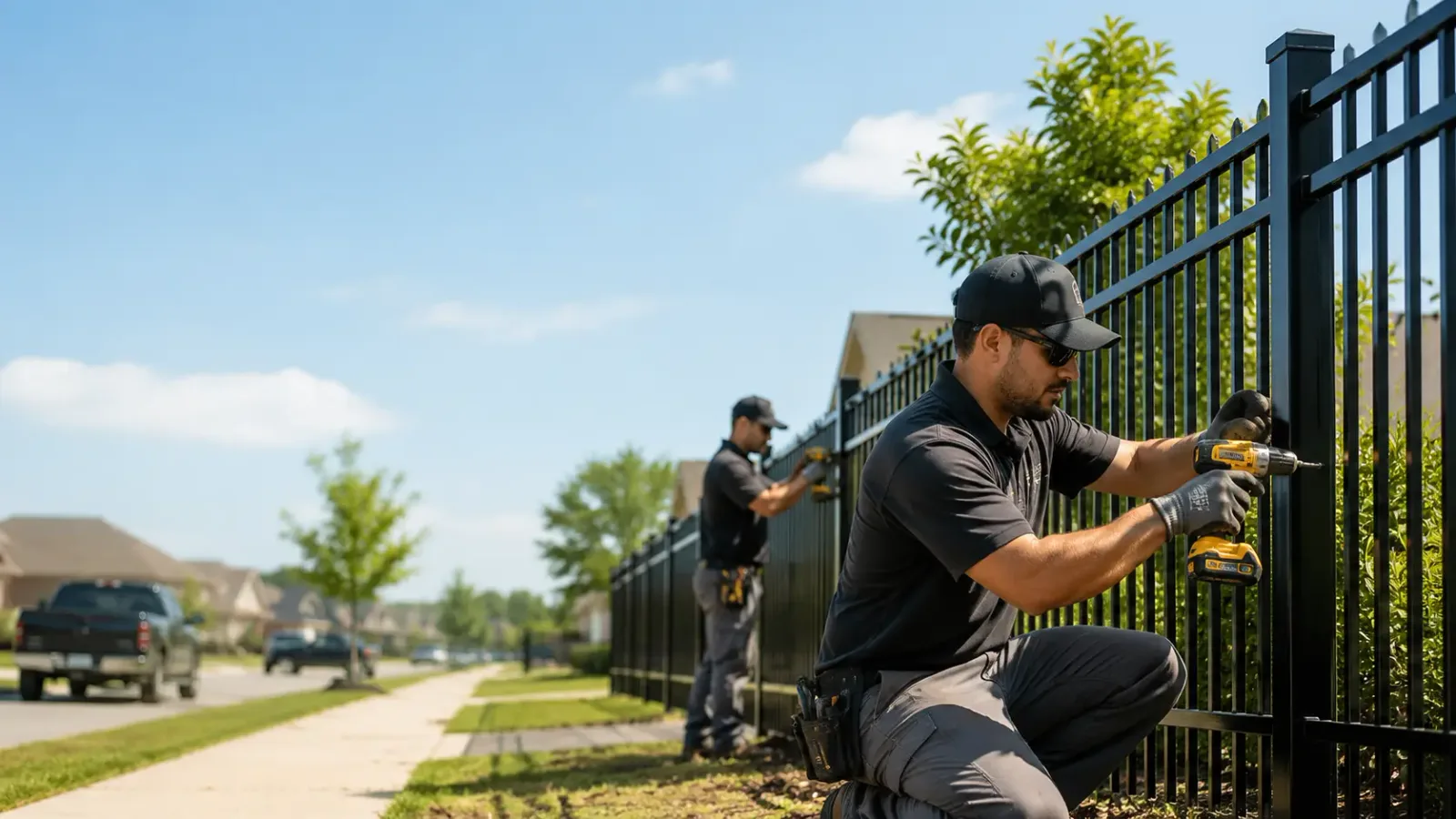 Metal Fence Installation in Williamston, MI